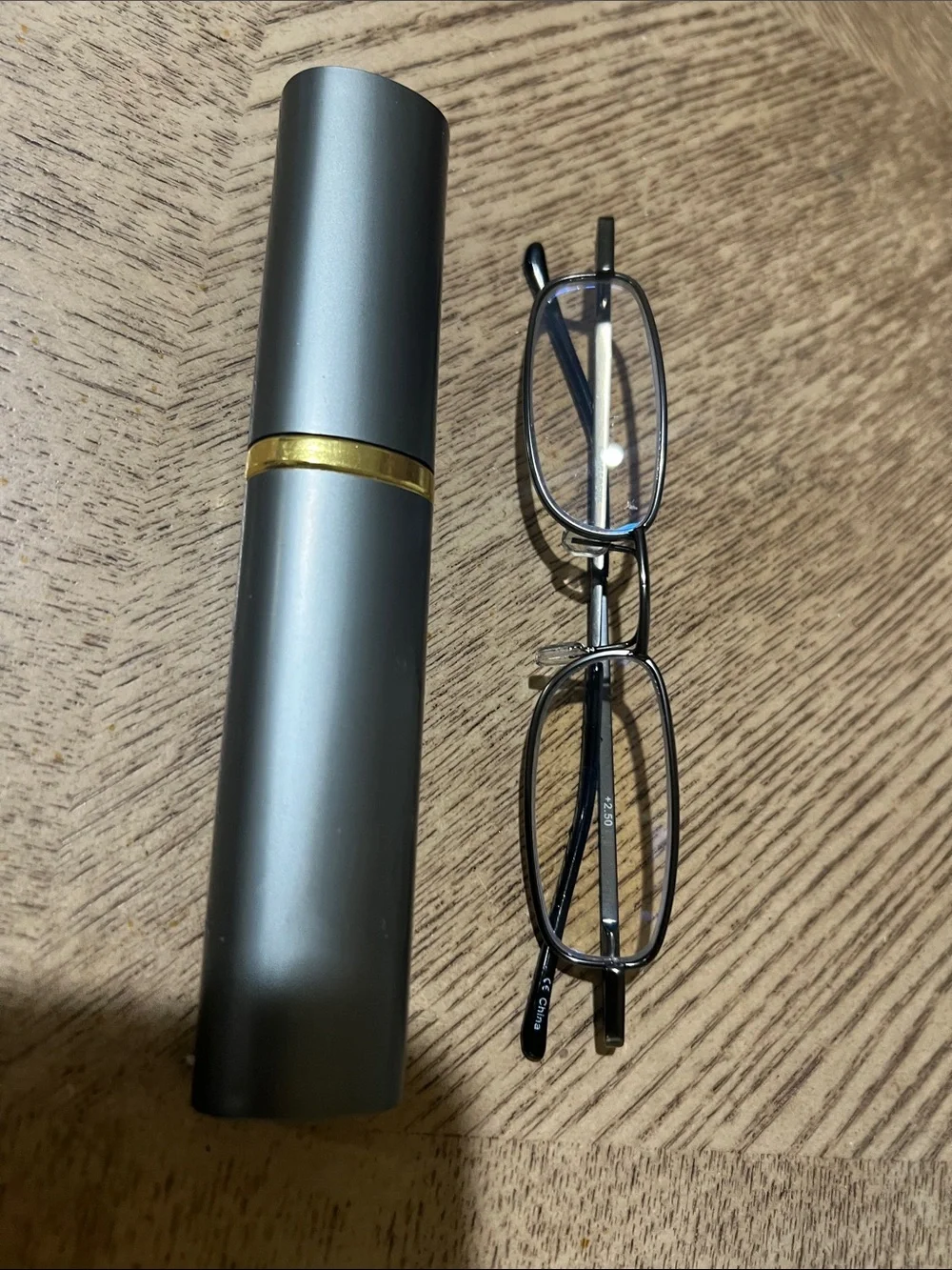 Classic Women's Reading Glasses in Gunmetal Gray, reading glasses +2.50